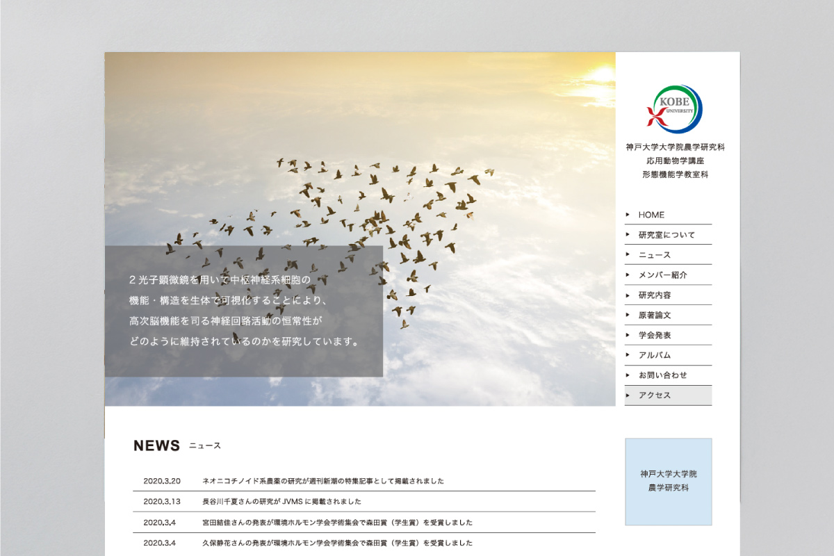 動物形態機能学教室